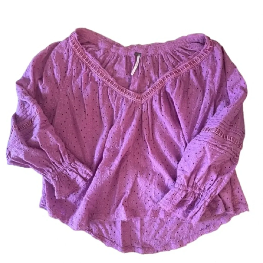 Free People Darcy Eyelet Blouse